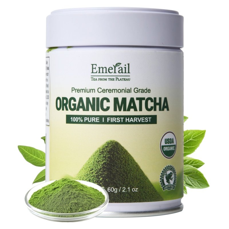 Matcha--Ceremonial Grade Organic Matcha Green Tea Powder,Premium First ...