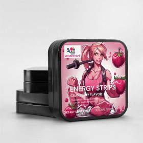 Fast Acting Energy Strips Instant Boost For Focus Stamina (Option: ENERGY STRIPS)